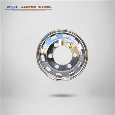 17.5*6.0インチ鍛造6ラグトラックホイールアロイスクエア10エアホールリム