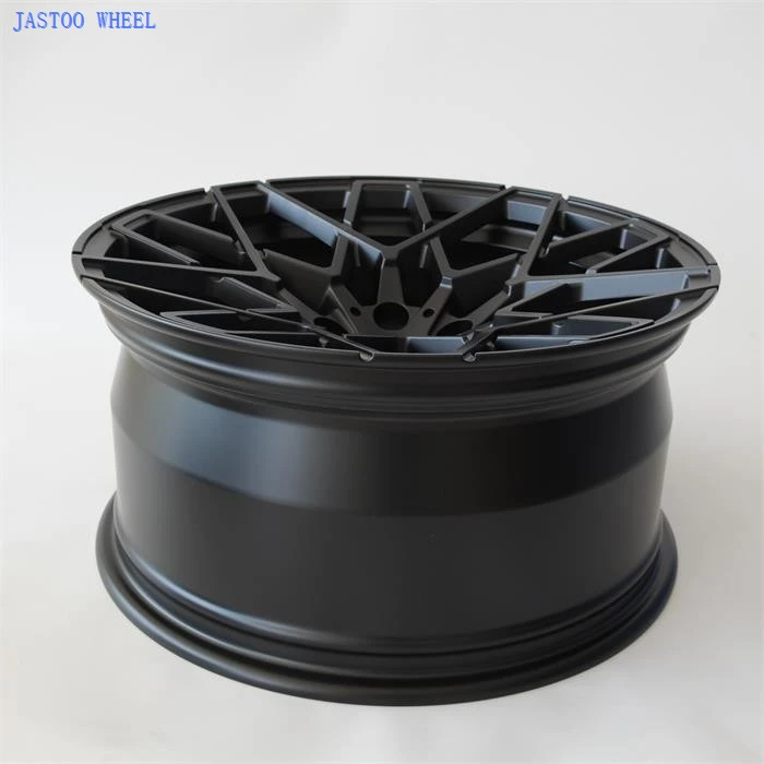 Matte Black 19 Inch Forged Aluminum Car Wheel For BMW